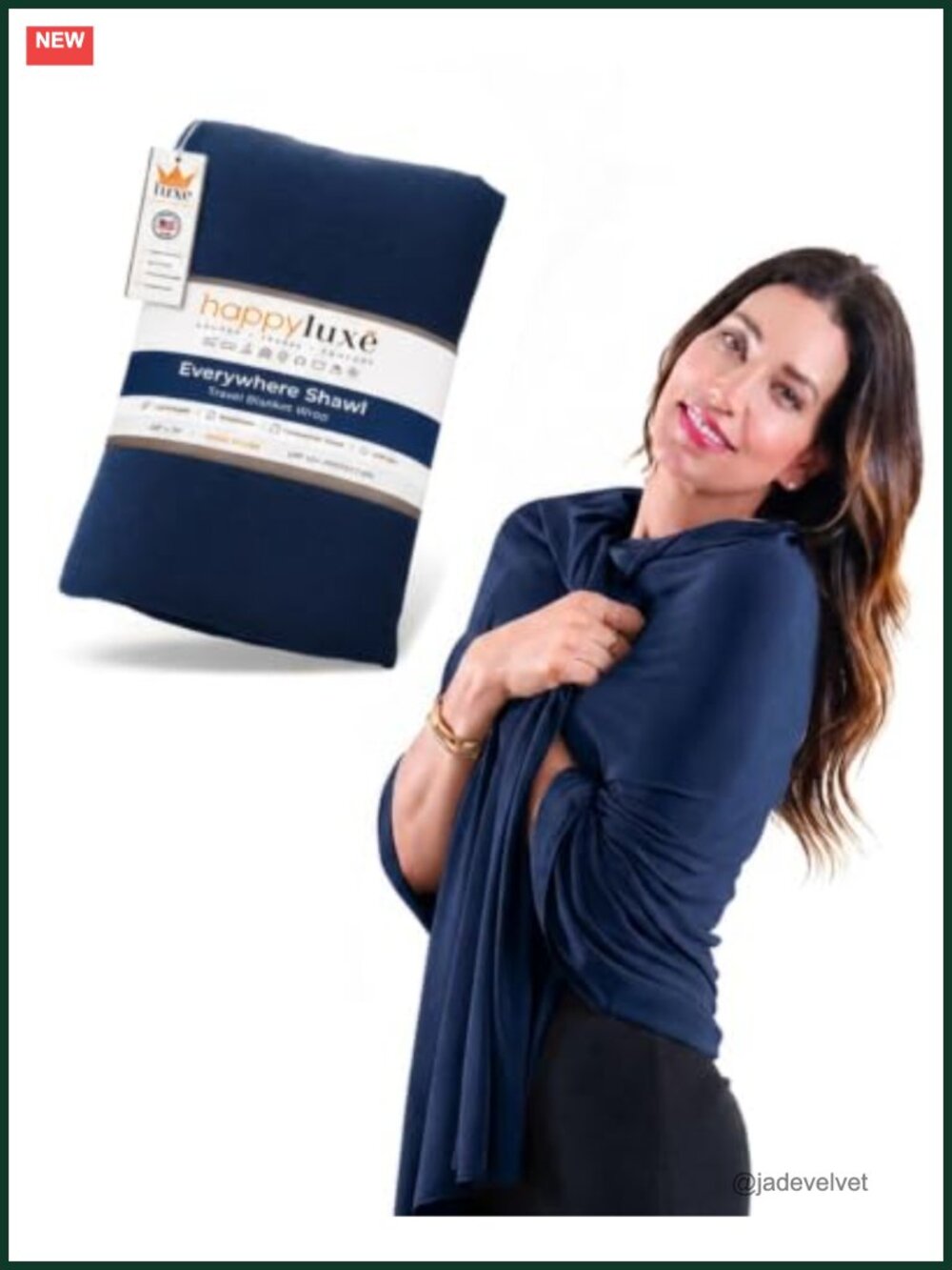 Tencel Travel Shawl Wrap with UPF 50+ Protection